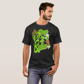 Rags 2 Reuzen Elektrisch Groene 6s Aanpassing T-shirt (Voorkant volledig)