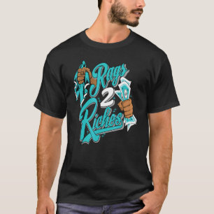 Rags 2 Riches Griffey Max 1 Aqua Matching T-shirt