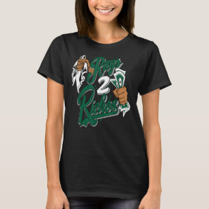 Rags 2 Riches High Gorge Green 1s Matching T-shirt