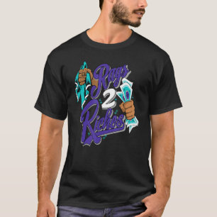 Rags 2 Riches Zwarte Druif 1s Matching T-shirt