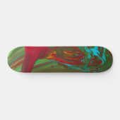 Rags To Riches 1 Wilde Abstract Skateboard Deck (Horizontaal)