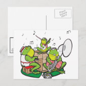 RAGTIME FROGS BRIEFKAART (Voorkant / Achterkant)