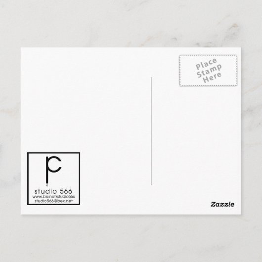 RAGTIME FROGS BRIEFKAART (Achterkant)