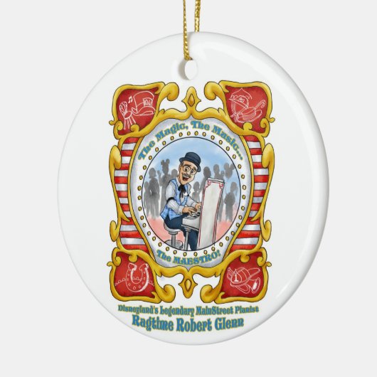 Ragtime Robert Disneyland Ornament (Links)