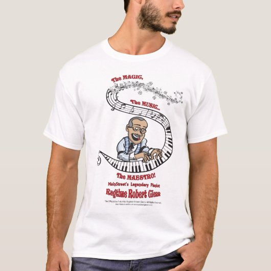 Ragtime Robert Music Magic Maestro T-Shirt (Voorkant)