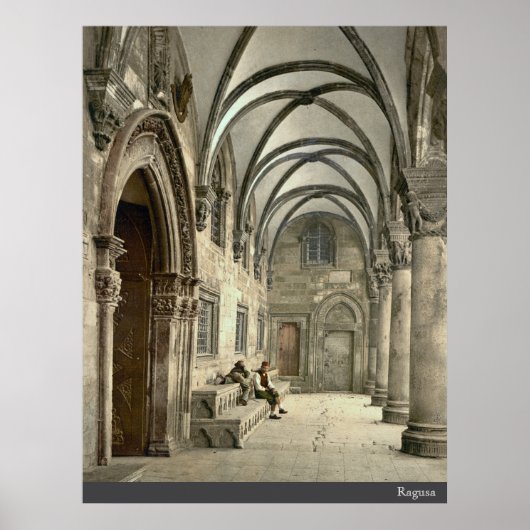 Ragusa (ca. 1900) poster (Voorkant)