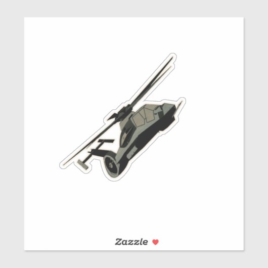 RAH-66 Comanche, Stealth Helikopter Sticker (Vel)