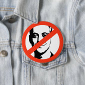 Rahm Emanuel Gear Ronde Button 4,0 Cm (In situ)