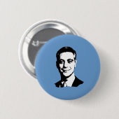 Rahm Emanuel Gear Ronde Button 5,7 Cm (Voorkant /achterkant)