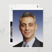Rahm Emanuel voor burgemeester Briefkaart (Voorkant / Achterkant)