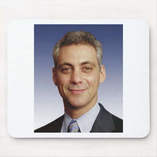 Rahm Emanuel voor burgemeester Muismat (Voorkant)