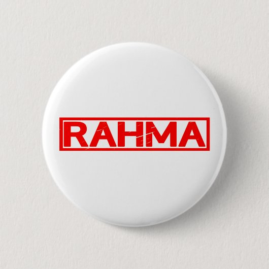 Rahma Stamp Ronde Button 5,7 Cm (Voorkant)
