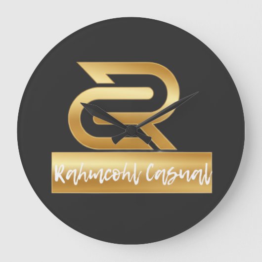 Rahmcohl Casual T-Shirt Grote Klok (Voorkant)