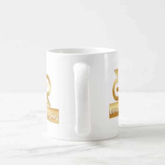 Rahmcohl Casual T-Shirt Koffiemok (Handvat)