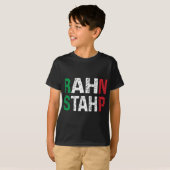 Rahn Staph New Jersey Garden Nj Shore Italian Flag T-shirt (Voorkant volledig)