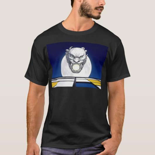 Rahu in de Abstracte wereld T-shirt (Voorkant)