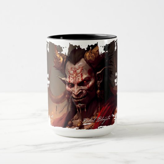 Rahul Bhagotia (Indiaas) - Demon Drinkware Mok (Midden)