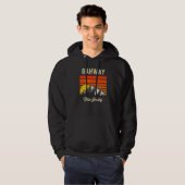 Rahway New Jersey Hometown City State USA Hoodie (Voorkant volledig)