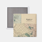 Rahway, NJ Magneet (Voorkant / Achterkant)