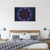 Rai - Fractal Art Canvas Afdruk (Insitu (Slaapkamer))