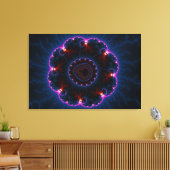 Rai - Fractal Art Canvas Afdruk (Insitu (Woonkamer))