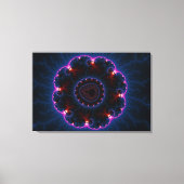 Rai - Fractal Art Canvas Afdruk (Voorkant)
