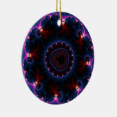 Rai - Fractal Art Keramisch Ornament (Rechts)