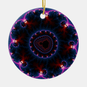 Rai - Fractal Art Keramisch Ornament