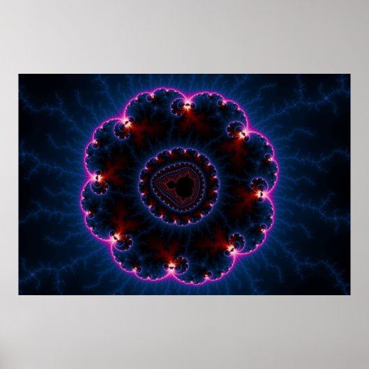 Rai - Fractal Art Poster (Voorkant)
