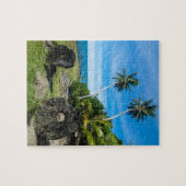 Rai-stenen op Yap-eiland Legpuzzel (Horizontaal)