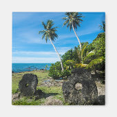 Rai Stones op Yap Island Magneet (Voorkant)