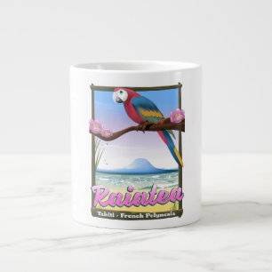 Raiatea Genootschap Eilanden, Tahiti, Frans-Polyne Grote Koffiekop
