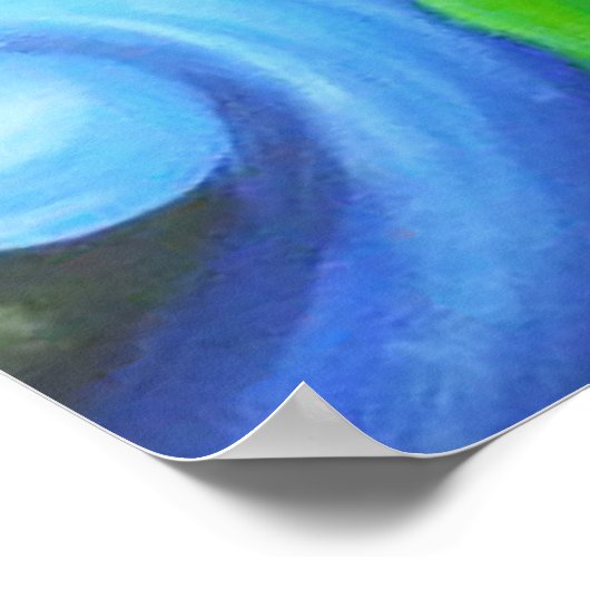 Raices 4 Puertoricaanse kunst Poster (Hoek)