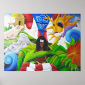 Raices 4 Puertoricaanse kunst Poster (Voorkant)