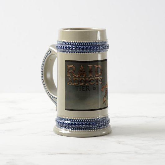Raid Addicdes Beer Stein Bierpul (Voorkant links)