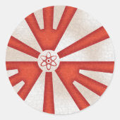 RAID-niveaus stijgen Ronde Sticker (Voorkant)