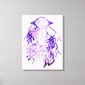 Raiden Shogun Burst Canvas Afdruk (Voorkant)