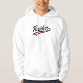 Raider Name Design – Power & Strength Style Hoodie (Voorkant)