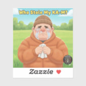 Raider’s Wasteland Crybaby Vinyl Sticker (Vel)