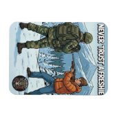 Raider’s Wasteland Never Trust A Freshie Magnet Magneet (Horizontaal)