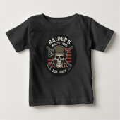 Raider’s Wasteland Official Logo Baby T-Shirt (Voorkant)