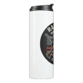 Raider’s Wasteland Official Logo Travel Mug Thermosbeker (Gedraaid links)