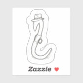 Raider van de verloren grond sticker (Vel)