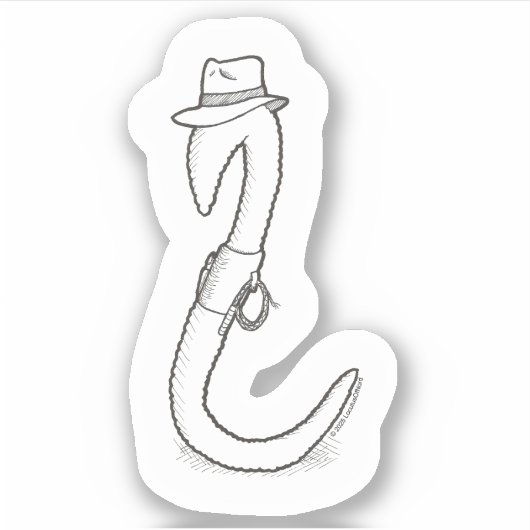 Raider van de verloren grond sticker (Voorkant)