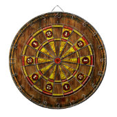 Raiders 6 Dart Board Dartbord (Voorkant)