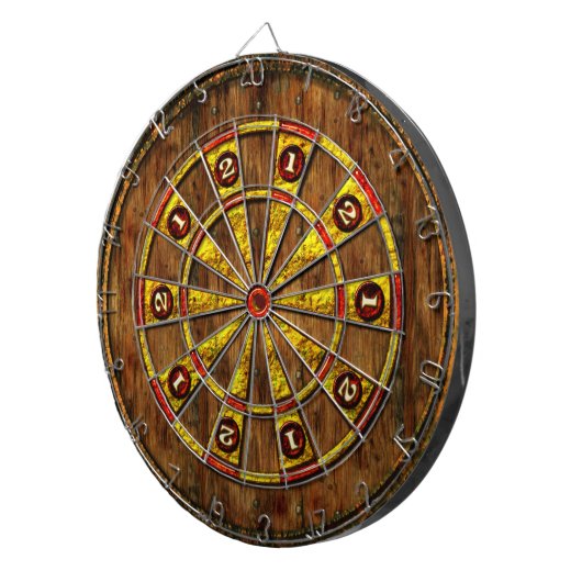 Raiders 6 Dart Board Dartbord (Voorkant Rechts)