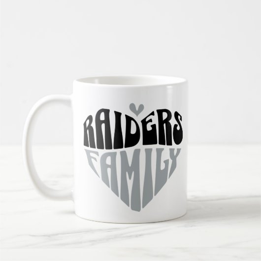 Raiders Family Fan Gift Koffiemok (Links)