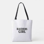 Raiders Girl Tote Bag (Achterkant)