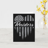 Raiders Heart Name Mannen Vrouwen Meisje Kind Kaart (Gele Bloem)