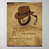 Raiders! Musical Poster (Voorkant)